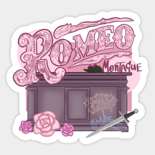 & Juliet- Romeo Montague Sticker